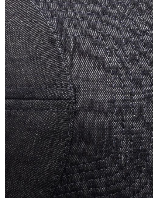Prada Blue Denim Baseball Cap