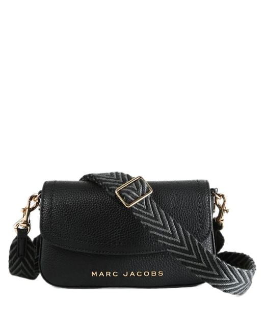 Marc Jacobs Black Groove 2.0 Shoulder Bag