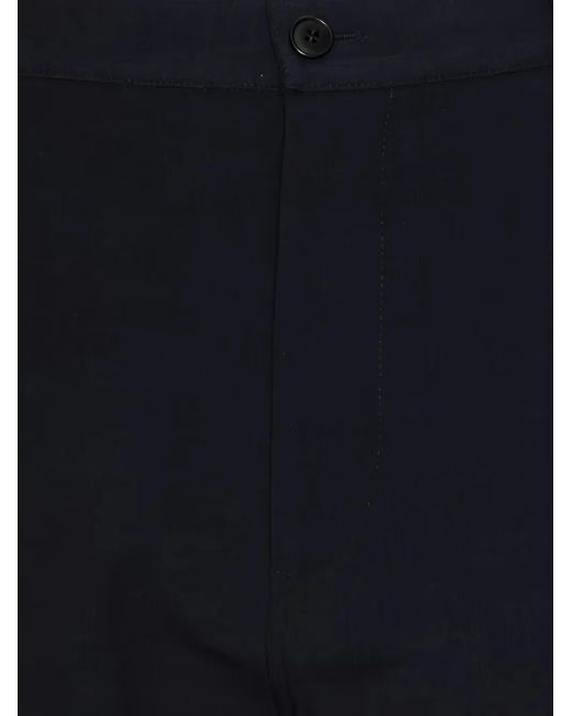 Henrik Vibskov Blue Welt-Pocket Shorts for men