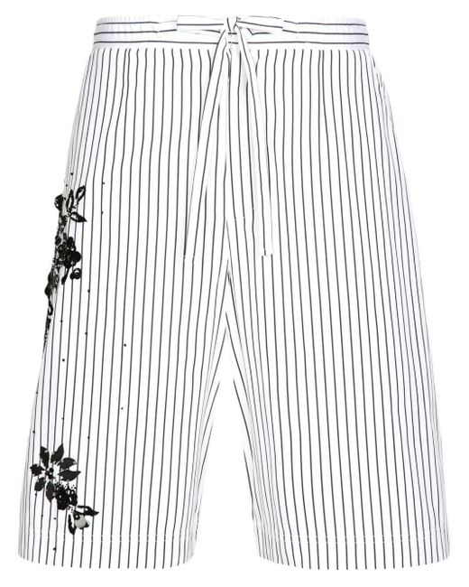 Dolce & Gabbana Bermuda Shorts in het White voor heren