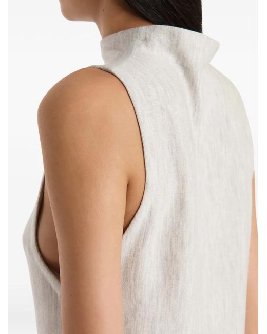 Khaite White Margo Dress