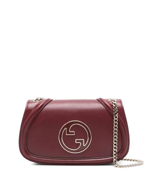 Gucci Purple Medium Blonde Cross Body Bag