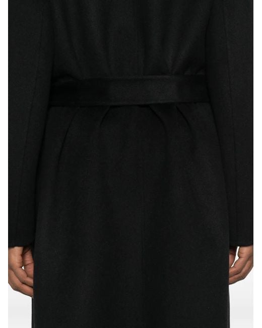 Cappotto Con Sciarpa di Rohe in Black