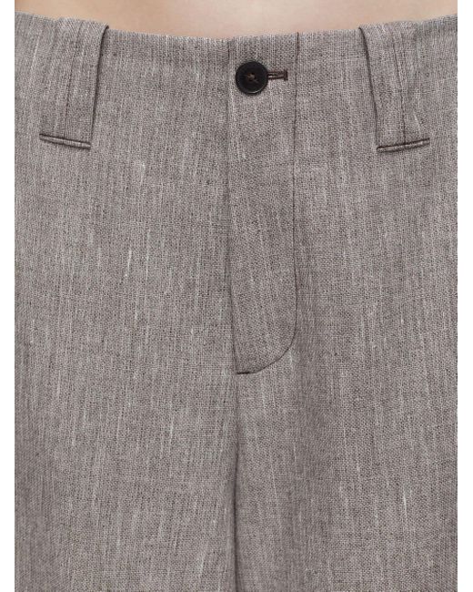 Pantalon ample Linby à taille basse Closed en coloris Gray