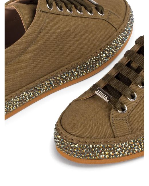 Le Silla Brown Andrea Sneakers