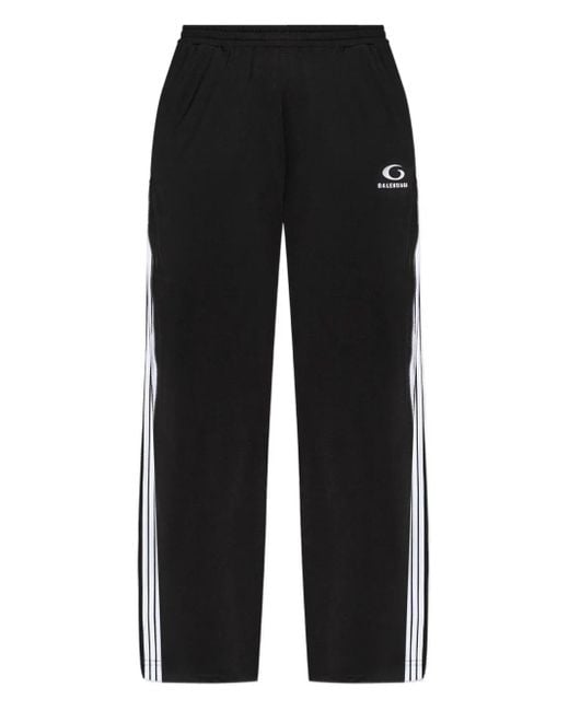 Pantalon De Jogging À Détails Rayés Balenciaga en coloris Black