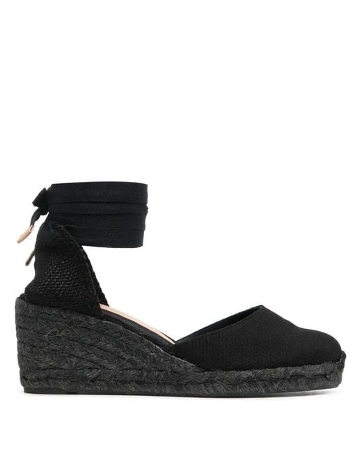 Castaner Black Carina Espadrilles