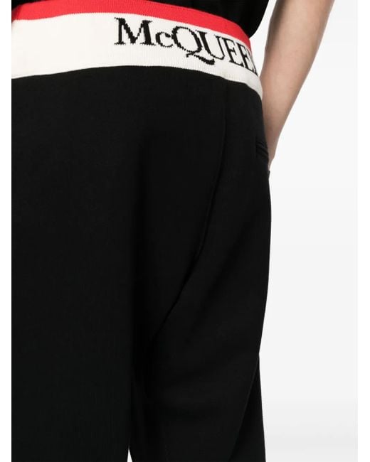 McQueen Black Trousers for men