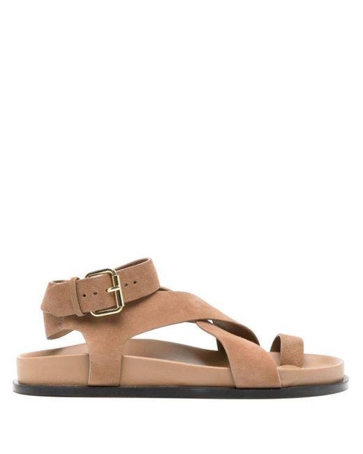 Tan suede sandals on sale uk