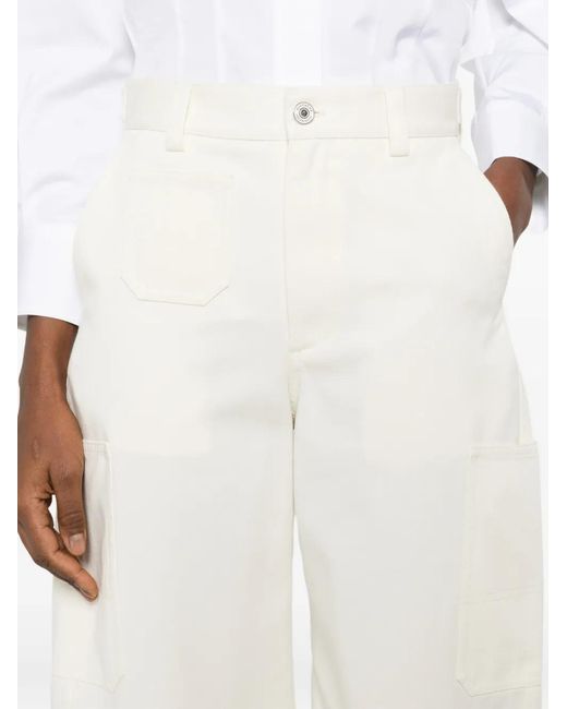 Vaqueros Con Bolsillos De Parche Givenchy de color White