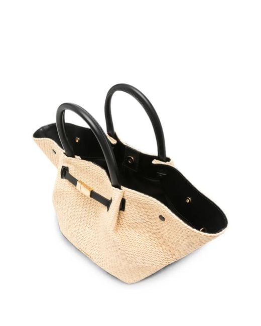 DeMellier London Natural Medium New York Top-Handle Tote Bag