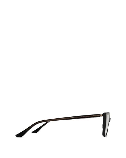 Dita Eyewear Black Rectangle Frame Glasses