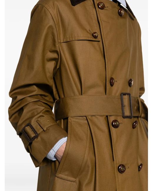 Valentino Garavani Natural Belted Trench Coat for men