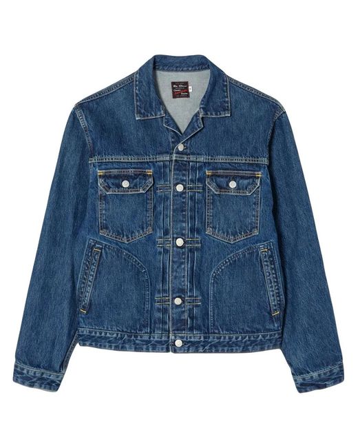 Re/done Denim Jack in het Blue voor heren