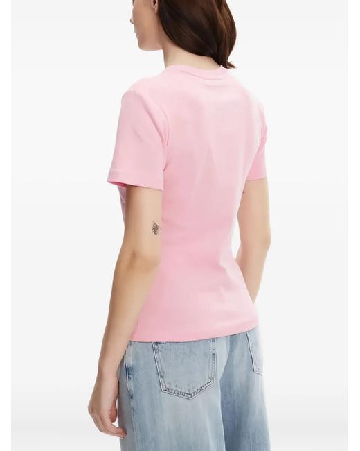 Tommy Hilfiger Embroidered-Logo Cotton T-Shirt