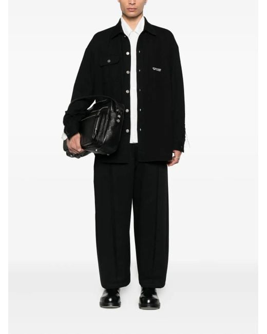 Undercover Black Button-Fastening Shirt for men