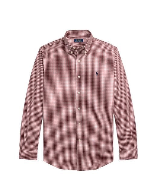 Polo Ralph Lauren Pink Gingham-Check Button-Down Shirt for men
