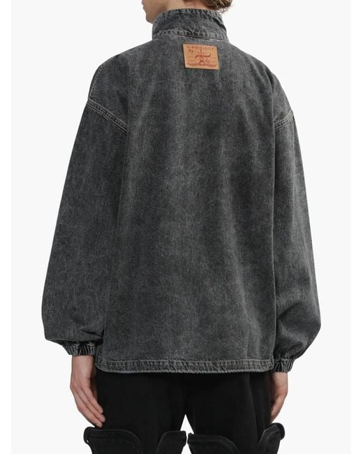 Y. Project Gray Zip-Up Jacket for men