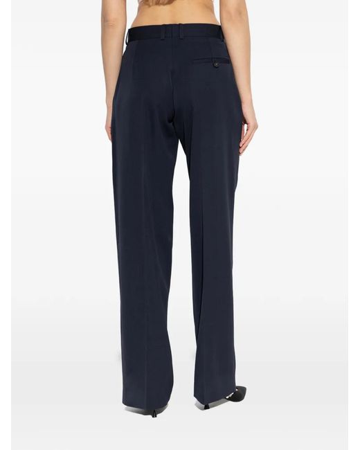 Stella McCartney Blue Wool Trousers