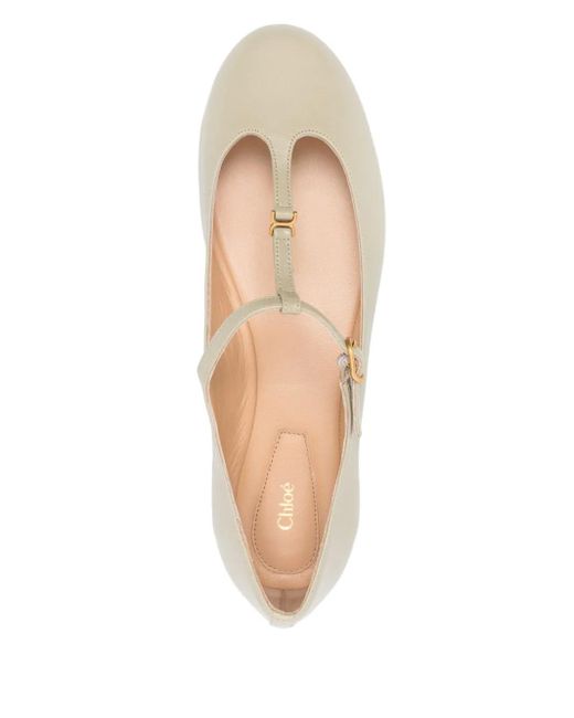 Chloé Natural Marcie Ballet Flats