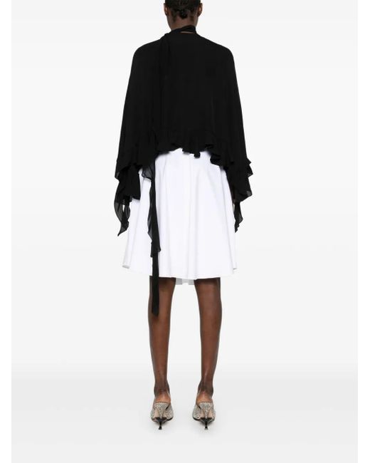 Dorothee Schumacher シアー ツイストブラウス Black