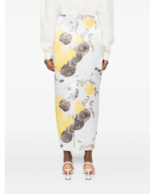 BERNADETTE Metallic Damian Skirt