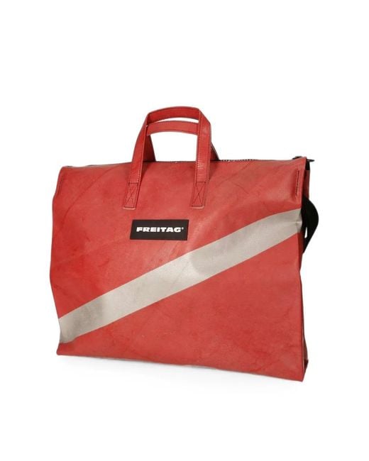Freitag Red Porte-Documents Tilda À Patch Logo for men