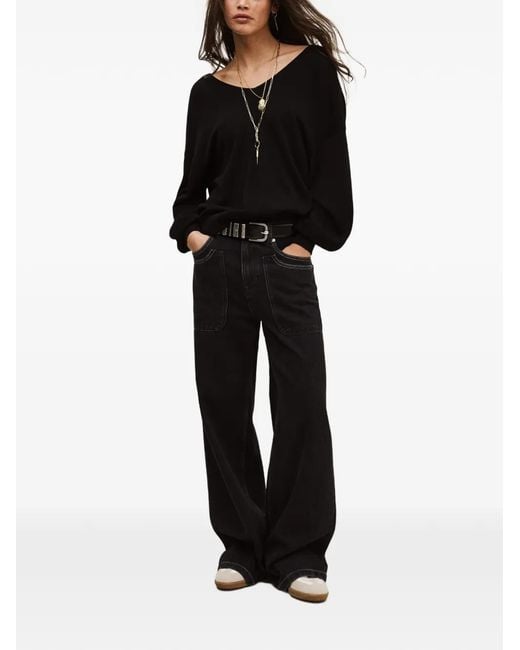 Ba&sh Black Brenda Sweater