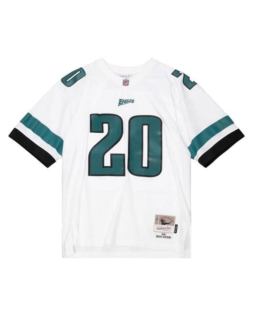 Mitchell & Ness White Philadelphia Eagles 1996 Brian Dawkins Jersey for men