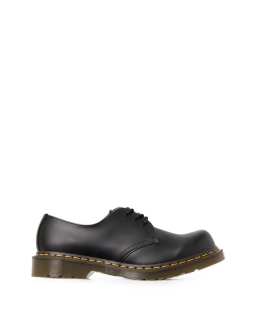 Dr. Martens Black Azula Derby Shoes for men