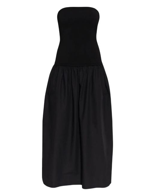 Rag & Bone Irina ギャザーマキシドレス Black