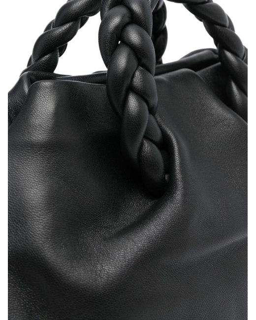 Hereu Black Bombon Leather Mini Bag