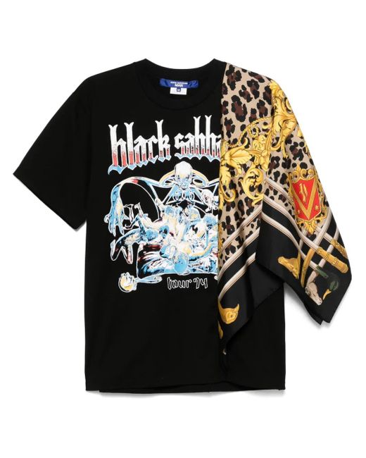 メンズ Junya Watanabe グラフィック Tシャツ Black