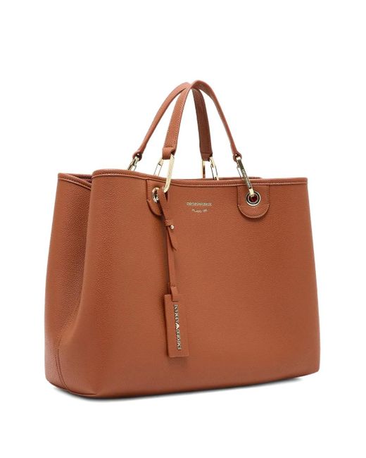 Emporio Armani Mittelgroße Tote Bag in Brown für Herren