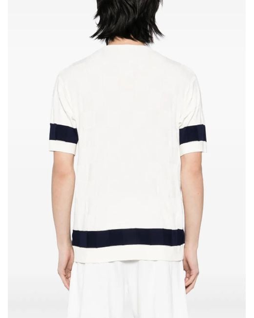 Kiton Knt Trui in het White voor heren