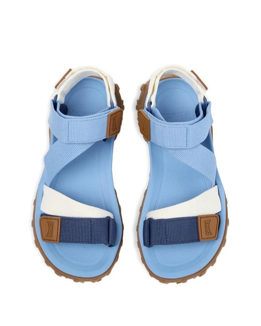 Camper Blue Sandals Drift Trail