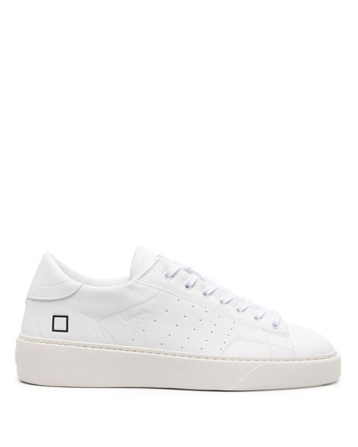 Date White Levante Leather Sneakers for men