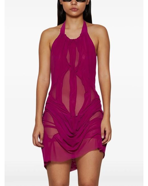 knee length dresses for ladies Women's Wet Look Bodycon Dress / Patent Leather Mini Dress main image 0