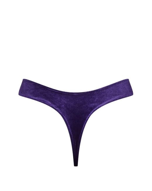 Maison Close Blue X Scandale Rococo Thong