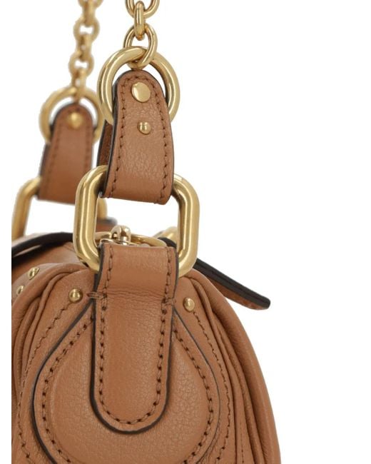 Chloé Paddington レザーハンドバッグ S Multicolor