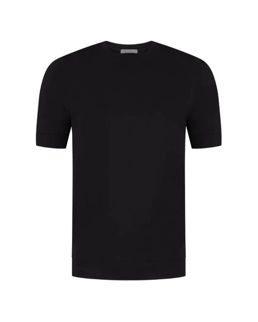 STEFAN BRANDT Black T-Shirt À Col Rond for men