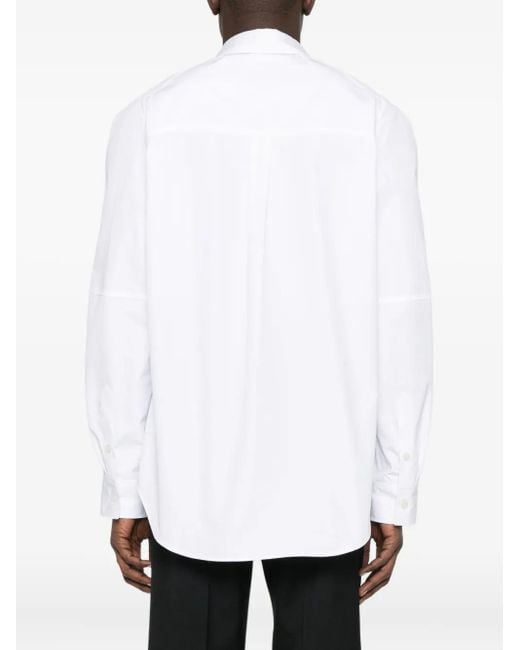 Louis-Gabriel Nouchi White Long Sleeve Shirt for men
