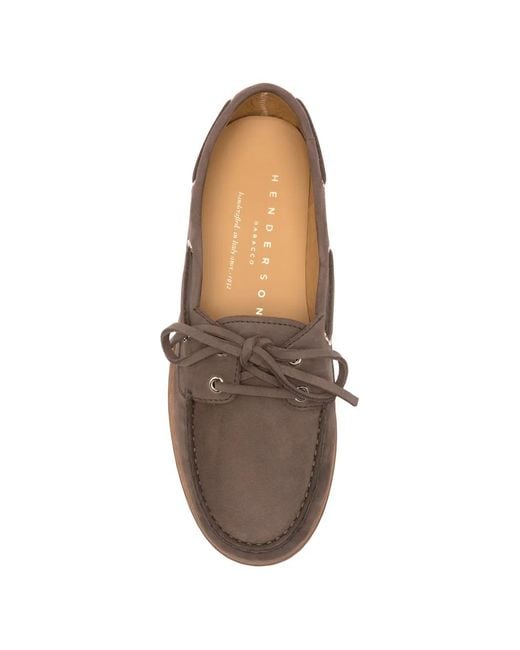 Henderson Brown Zelia Nubuck Loafers