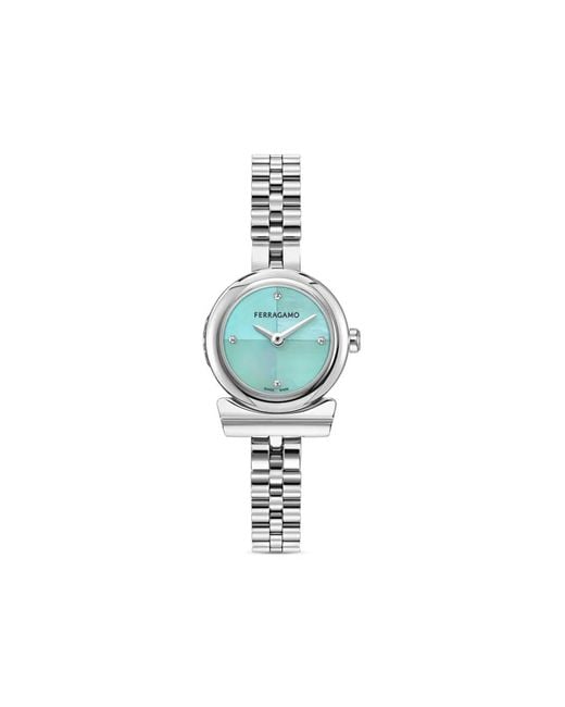 Ferragamo Blue Gancini 22.5Mm Watch