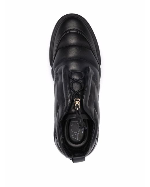 Zapatillas Venus con cordones Agl Attilio Giusti Leombruni de color Black