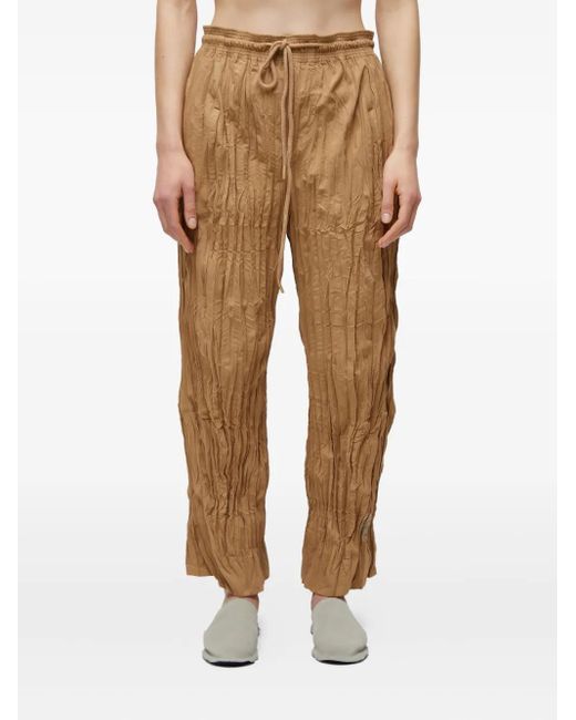 Osklen Natural Reta Tricoline Drawstring Trousers