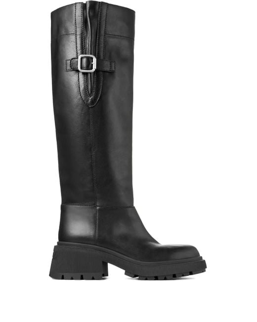 Jimmy Choo Black 75Mm Tamsin Kb Boots