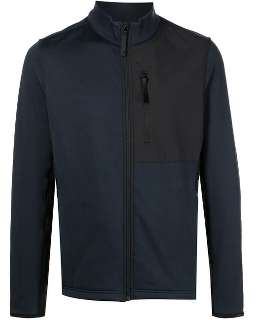 Aztech Mountain Blue Panelled Fleece Jacket for men