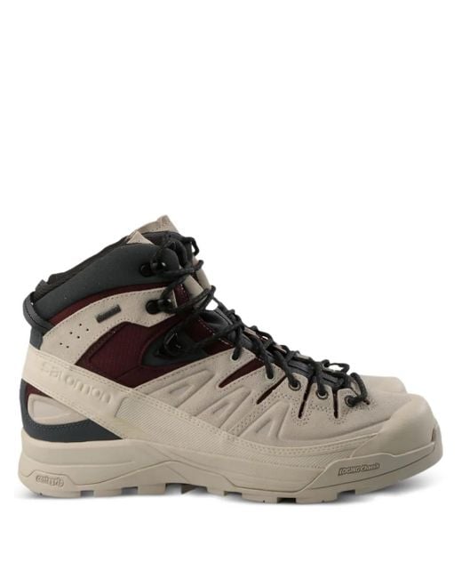 Salomon Suede Boots Brown