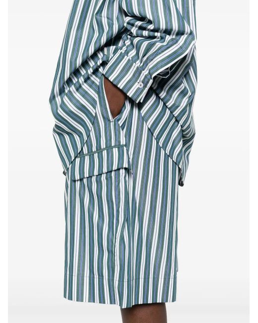 Remain Blue Poplin Basketball Shorts